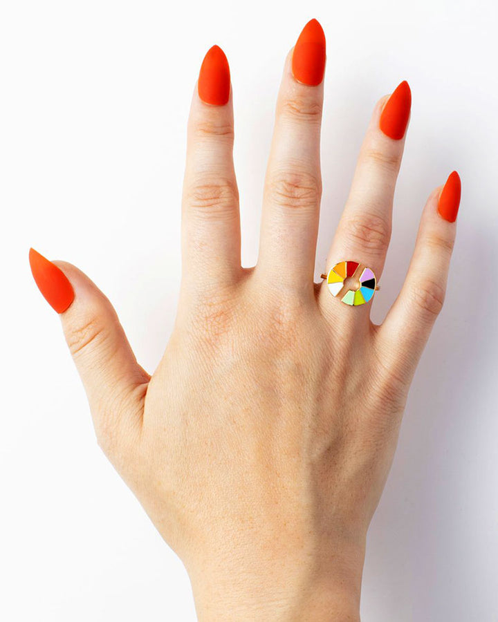 Color Wheel Adjustable Ring