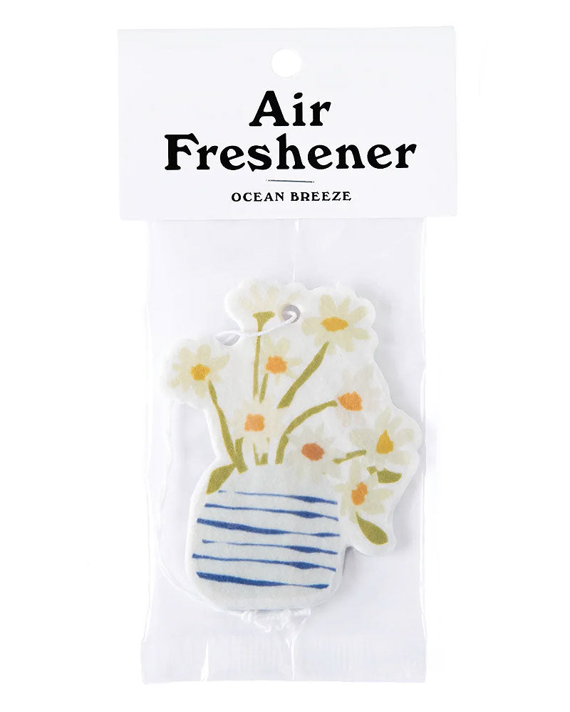 Daisy Bouquet Car Air Freshener (Ocean Breeze)-Three Potato Four-Strange Ways