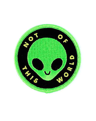 Not Of This World Alien Patch