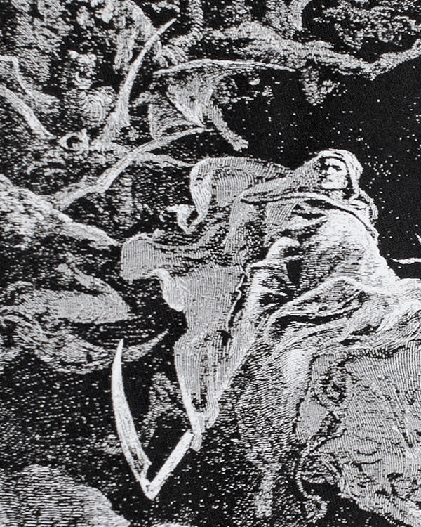 Death On A Pale Horse Large Back Patch-Inner Decay-Strange Ways