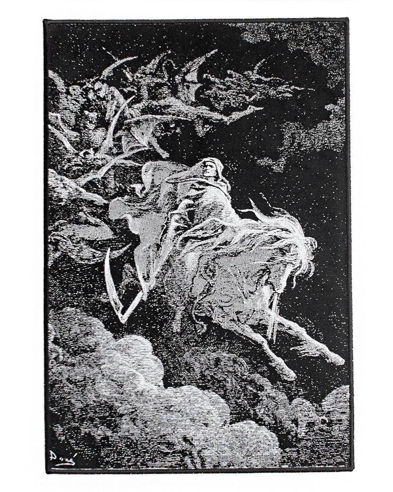 Death On A Pale Horse Large Back Patch-Inner Decay-Strange Ways