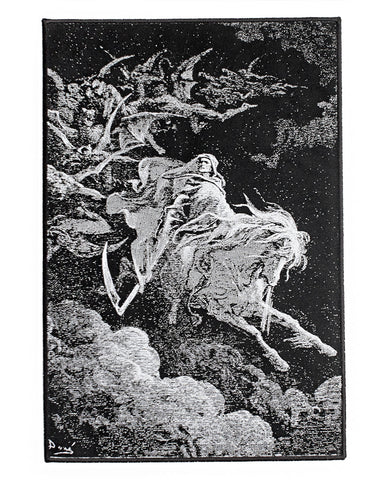 Death On A Pale Horse Large Back Patch