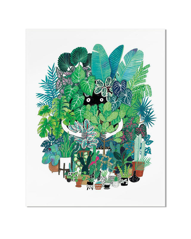 Plant Freak Art Print (11" x 14")-Cactus Club Paper-Strange Ways