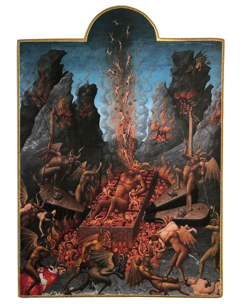 Lucifer Back Patch Lucifer In Hell Large Back Patch