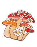 Mushroom & Daisy Cluster Large Back Patch-Wildflower + Co.-Strange Ways