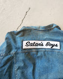 Satan's Boys Large Chenille Back Patch-Hungry Ghost Press-Strange Ways