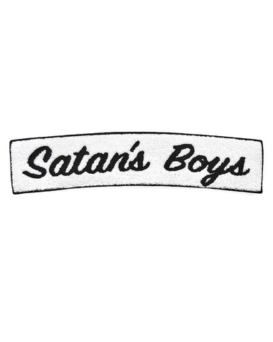 Satan's Boys Large Chenille Back Patch
