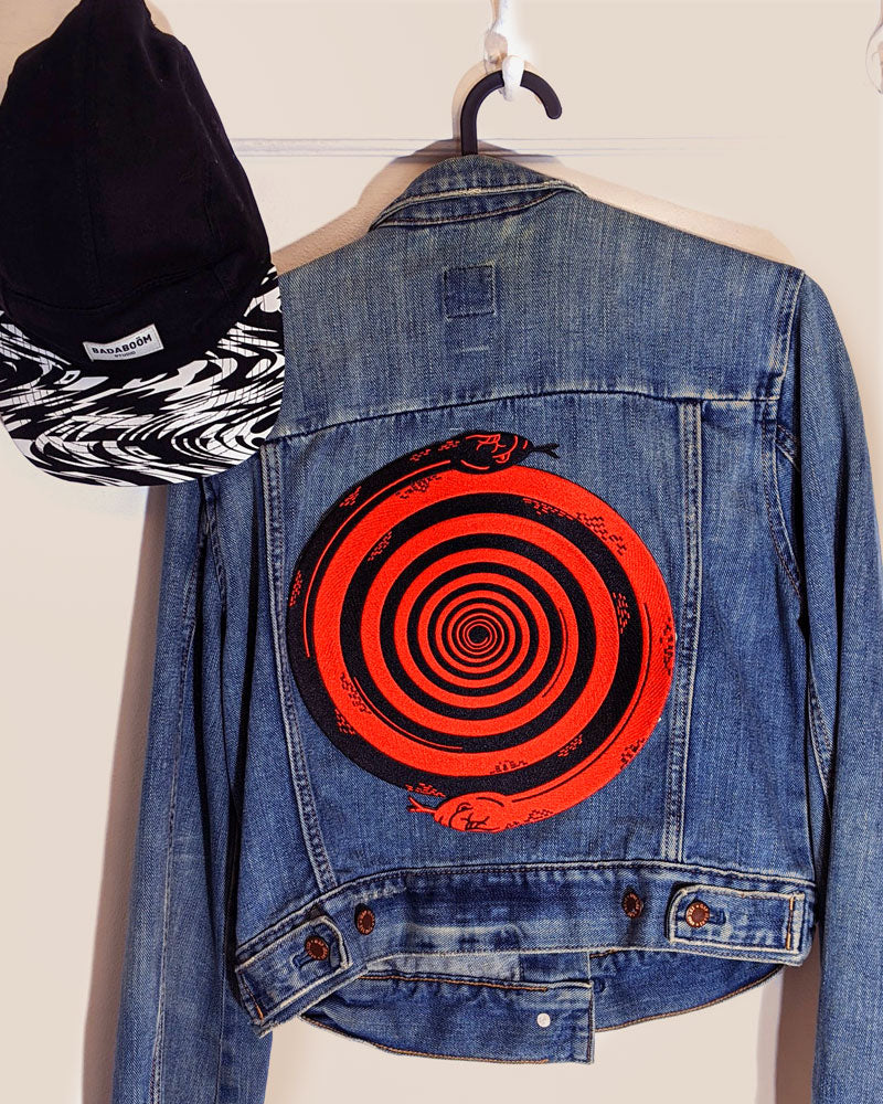 Vortex Snake Vortex Snakes Large Back Patch