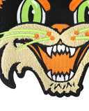 Halloween Cat Large Chenille Back Patch-BxE Buttons X Staciamade-Strange Ways