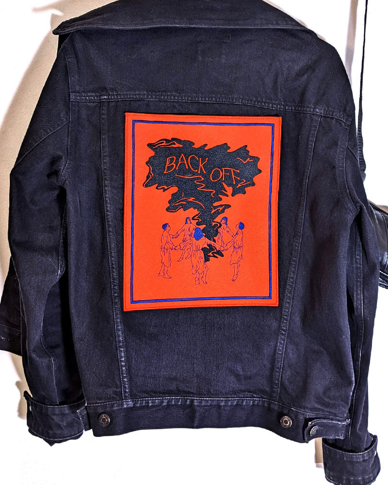 Extra Large Racing Back Patch Back Patches | Large Jacket Patches