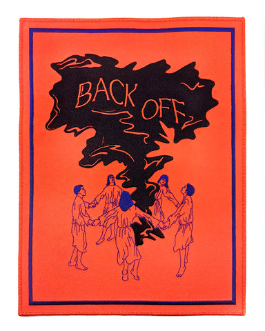 Back Off Seance Large Back Patch