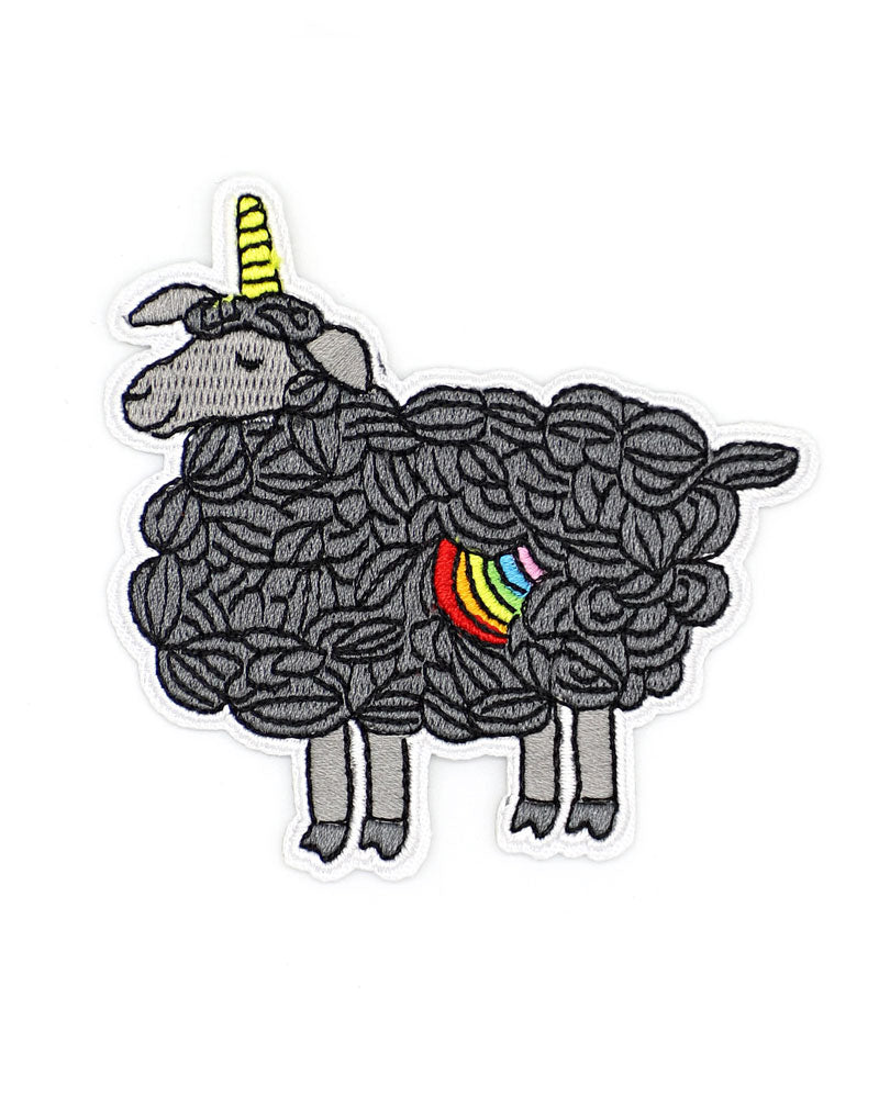 Black Sheep Rainbow Patch-Lucky Sardine-Strange Ways