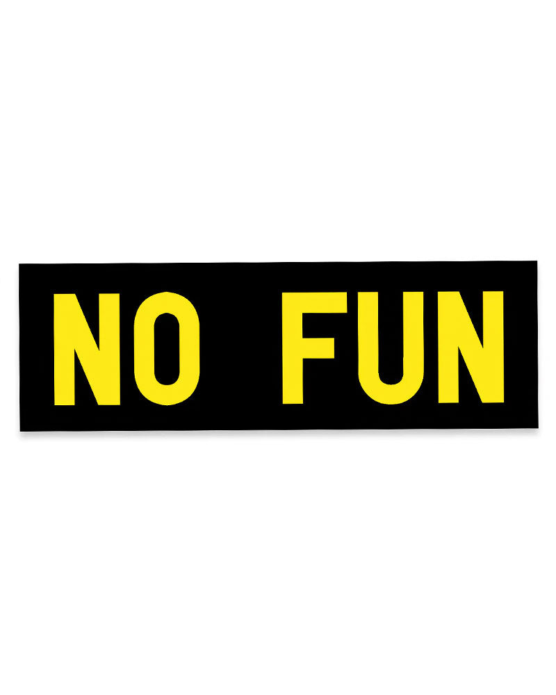 No Fun® Bumper Sticker-No Fun Press-Strange Ways