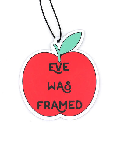 Eve Was Framed Car Air Freshener (Apple)
