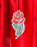 Red Rose Car Air Freshener (Rose Flower)-A Shop Of Things-Strange Ways