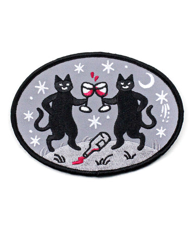 Wine Cats Patch