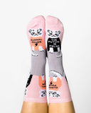 Future Is Feline Cat Socks-Yellow Owl Workshop-Strange Ways