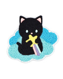 Shooting Star Cat Chenille Patch-Meow Amor Creative-Strange Ways