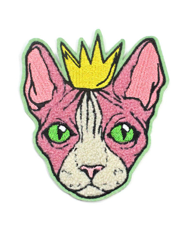 Royal Cat Chenille Patch