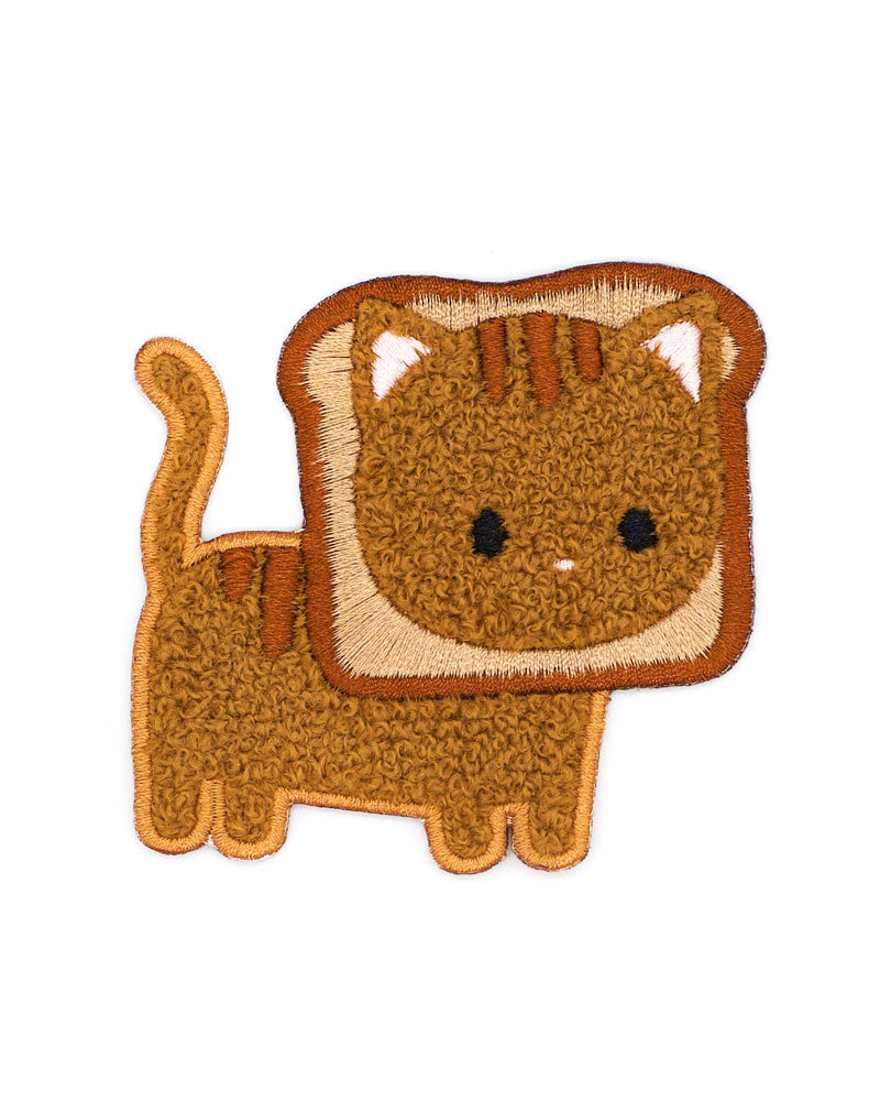 Toast Cat Chenille Patch-Meow Amor Creative-Strange Ways