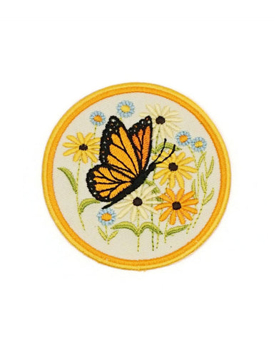 Butterfly Flowers Patch