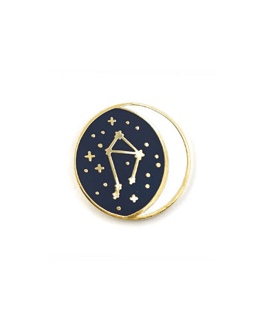 Libra Zodiac Constellation Pin