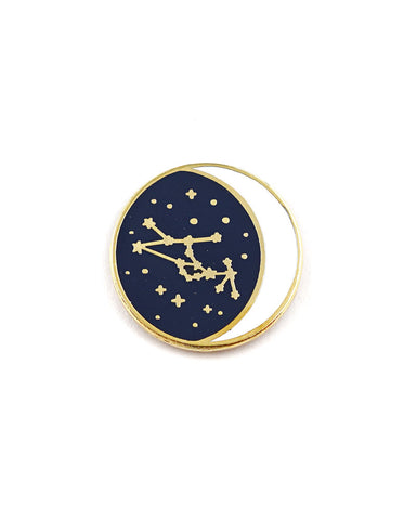 Taurus Zodiac Constellation Pin