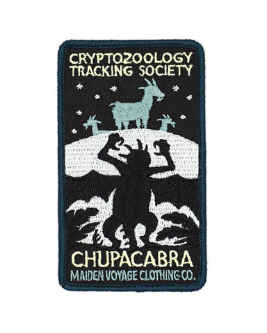 Chupacabra Cryptozoology Patch