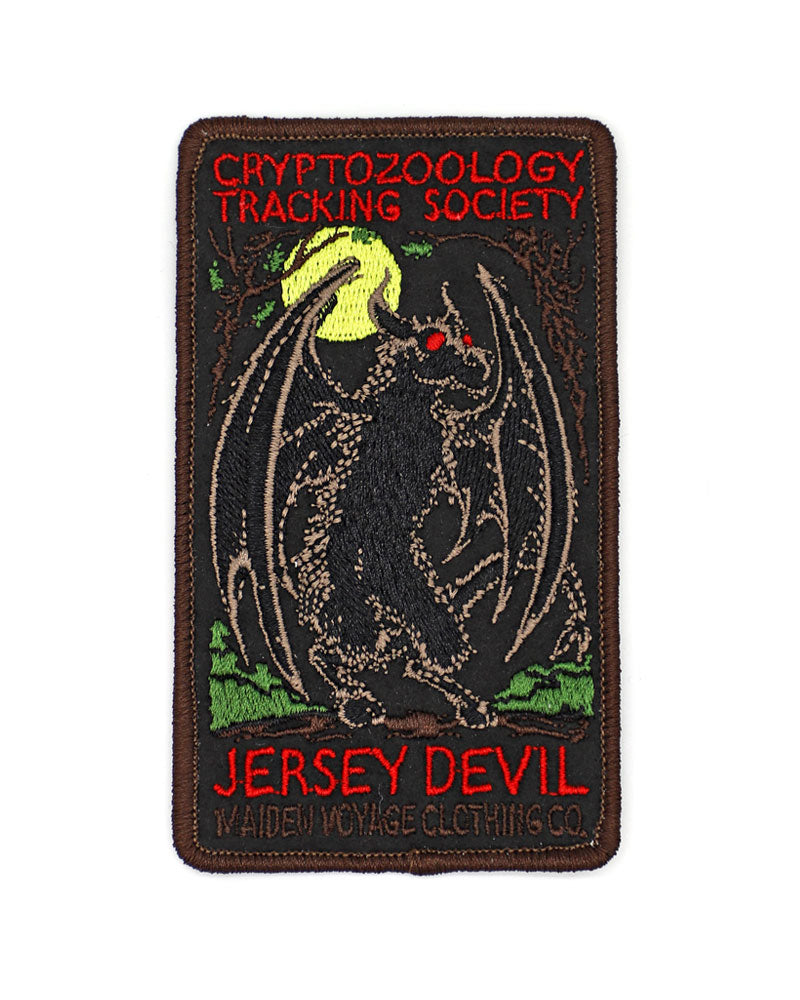Jersey Devil Cryptozoology Patch-Maiden Voyage Clothing Co.-Strange Ways