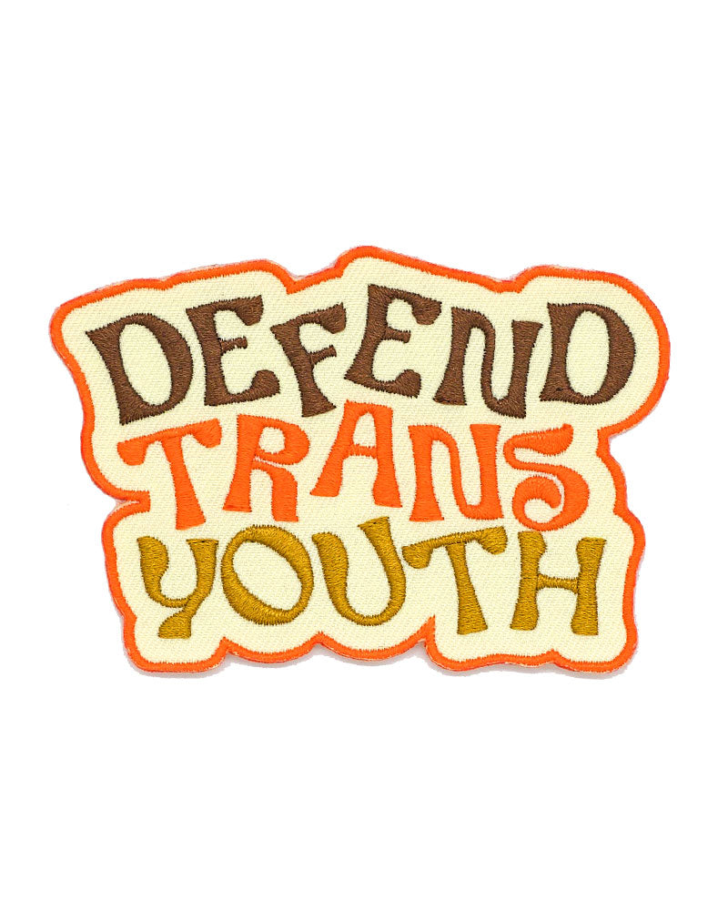 Trans System Federation Patch Defend Trans Youth Patch