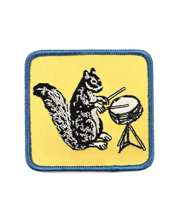 Drumming Squirrel Patch-Quiet Tide Goods-Strange Ways