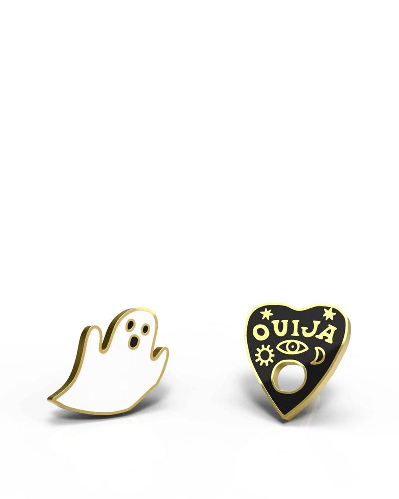 Ghost & Ouija Earrings-Yellow Owl Workshop-Strange Ways