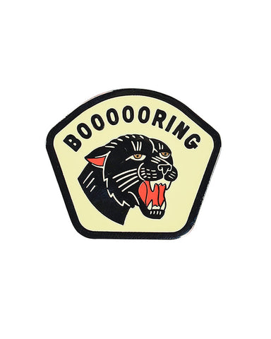 Boooooring Panther Pin