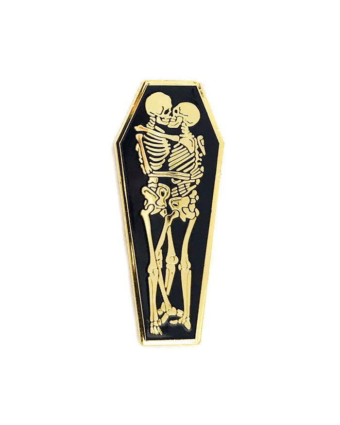 Coffin Love Pin-Strike Gently Co.-Strange Ways