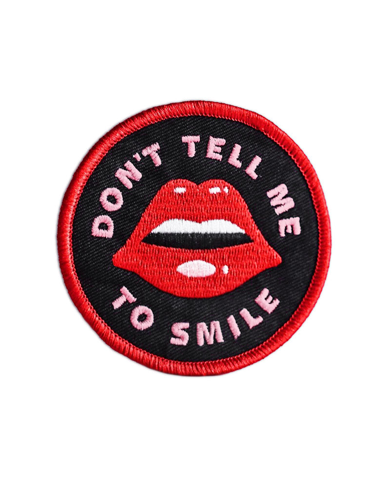 Don't Tell Me To Smile Patch-Hellcats USA-Strange Ways