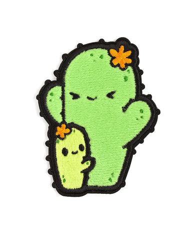Cactus Hugs Fuzzy Sticky Patch