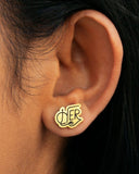 She / Her Gender Pronoun Earrings (Fundraiser)-Dissent Pins-Strange Ways