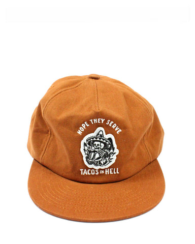 Hope They Serve Tacos In Hell Dad Hat