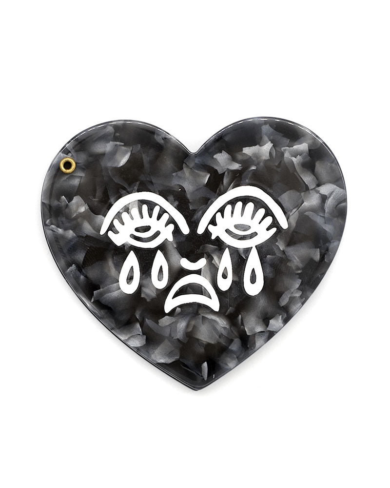 Crying Heart Compact Mirror-Cousins Collective-Strange Ways