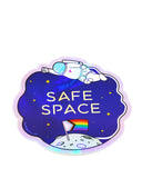 Safe Space Holographic Sticker-GAYPIN'-Strange Ways