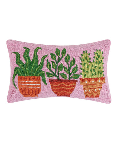 House Plants Hook Pillow