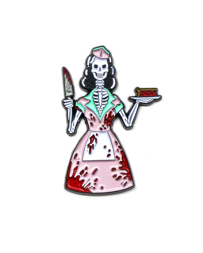 Killer Diner Waitress Pin-Ectogasm-Strange Ways