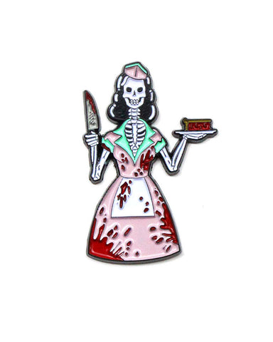 Killer Diner Waitress Pin