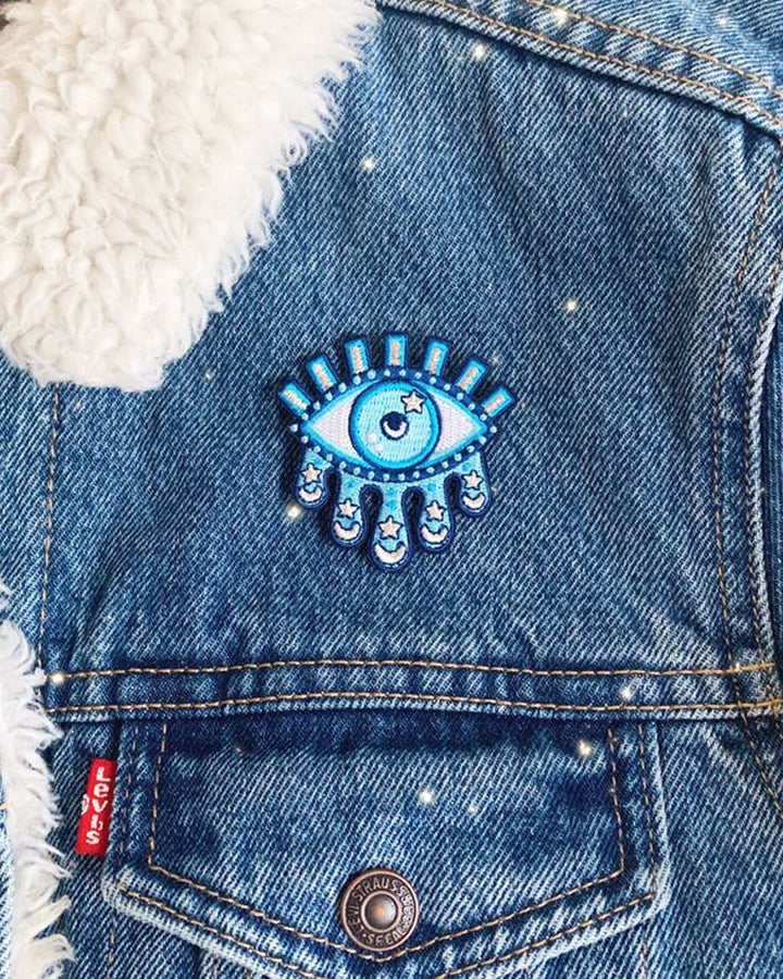 Teary Evil Eye Small Patch-Wildflower + Co.-Strange Ways