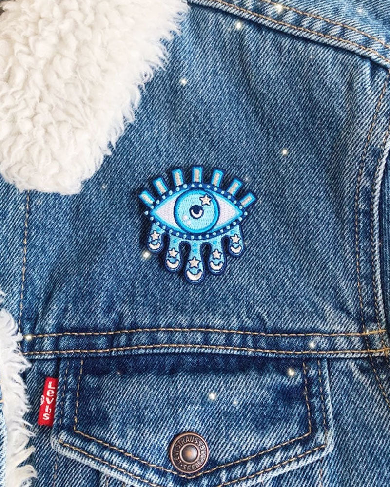 Teary Evil Eye Small Patch-Wildflower + Co.-Strange Ways