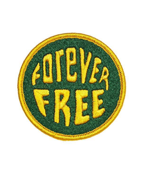 Forever Free Patch-Oxford Pennant-Strange Ways