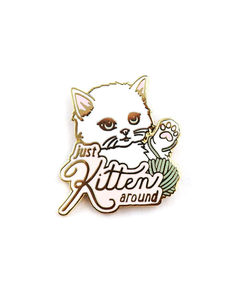Just Kitten Around Pin-Wildflower + Co.-Strange Ways