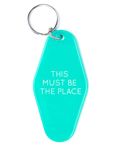 This Must Be The Place Keychain - Green