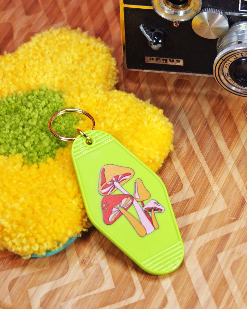 Mushrooms Keychain
