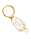 Things Will Work Out Keychain-People I've Loved-Strange Ways